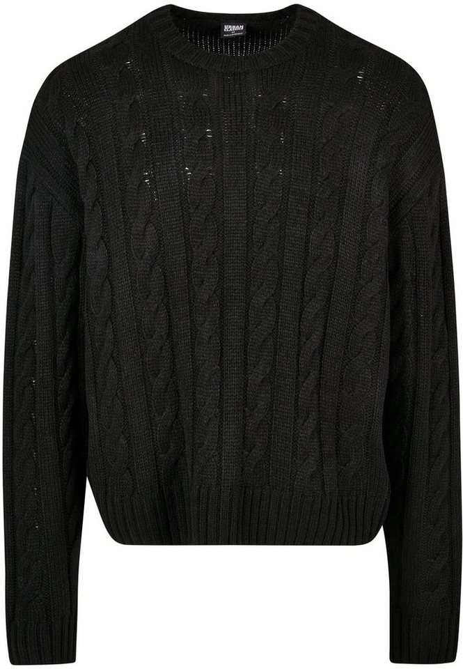 URBAN CLASSICS Rundhalspullover Urban Classics Herren Boxy Sweater (1-tlg) von URBAN CLASSICS