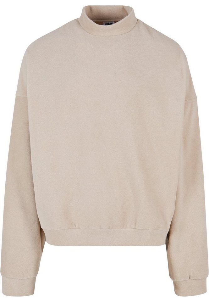URBAN CLASSICS Rundhalspullover Urban Classics Herren Oversized Polar Fleece Crew (1-tlg) von URBAN CLASSICS