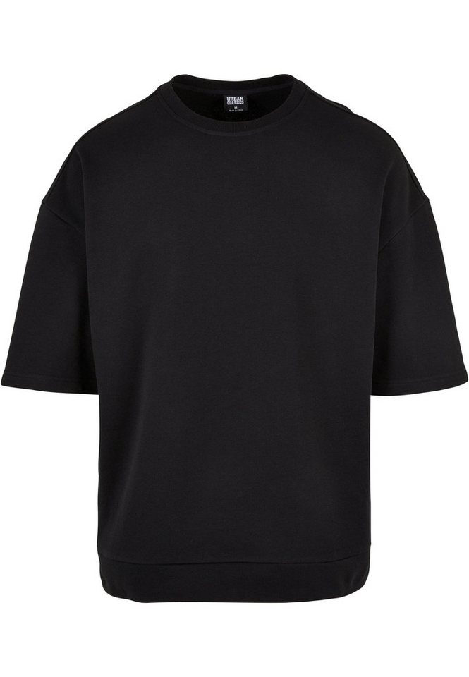 URBAN CLASSICS Rundhalspullover Urban Classics Herren Oversized Short Sleeve Crew (1-tlg) von URBAN CLASSICS