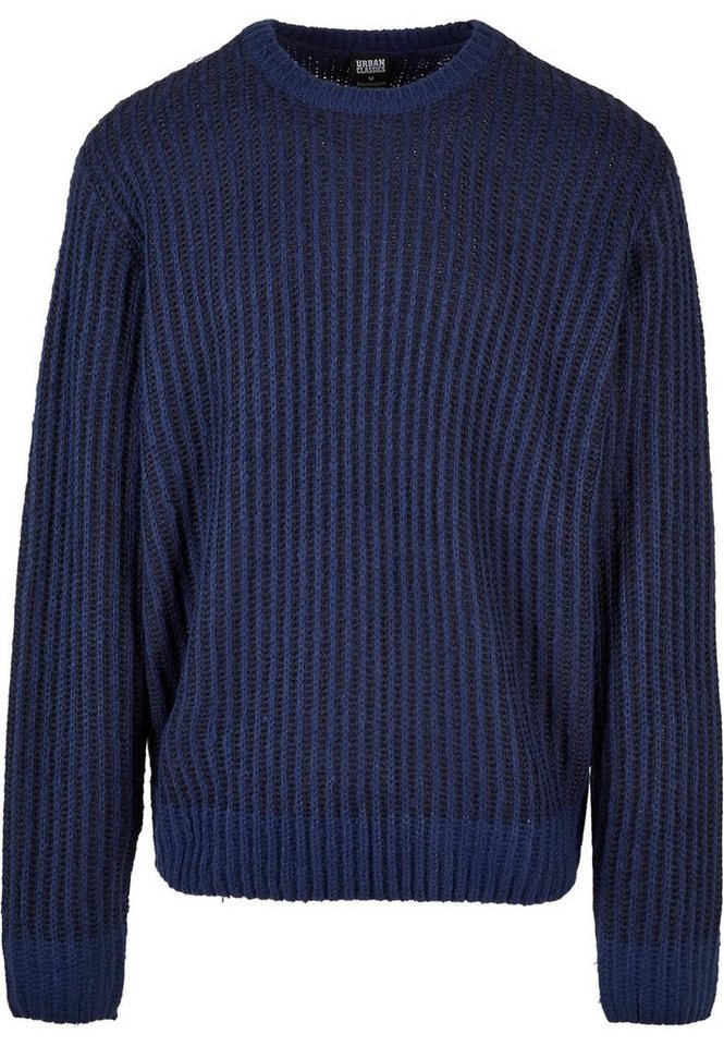 URBAN CLASSICS Rundhalspullover Urban Classics Herren Oversized Two Tone Sweater (1-tlg) von URBAN CLASSICS
