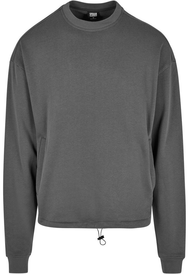 URBAN CLASSICS Rundhalspullover Urban Classics Herren Sport Crew (1-tlg) von URBAN CLASSICS