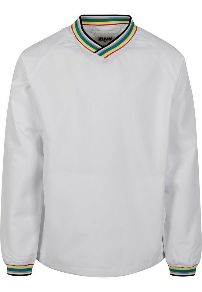 URBAN CLASSICS Rundhalspullover Urban Classics Herren Warm Up Pull Over (1-tlg) von URBAN CLASSICS