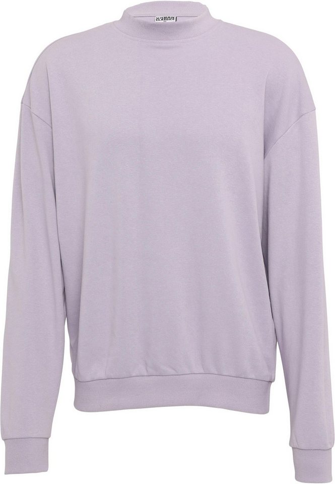 URBAN CLASSICS Rundhalspullover Urban Classics Light Terry Crew (1-tlg) von URBAN CLASSICS