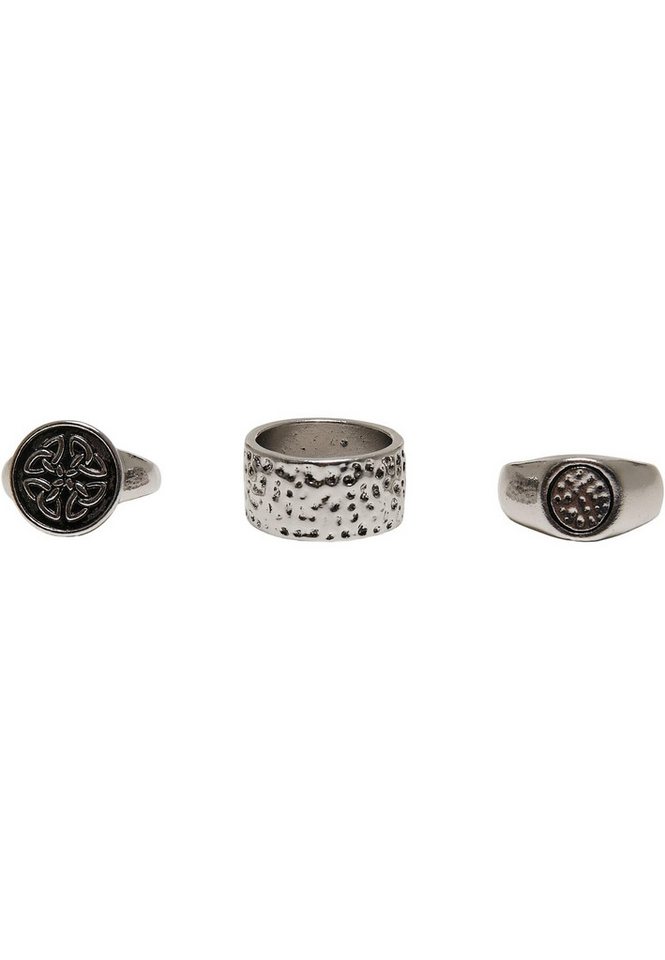 URBAN CLASSICS Schmuckset Urban Classics Unisex Skull Ring 3-Pack (1-tlg) von URBAN CLASSICS