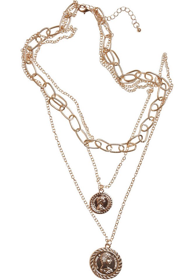 URBAN CLASSICS Edelstahlkette Urban Classics Unisex Patricia Layering Necklace URBAN CLASSICS Edelstahlkette Urban Classics Unisex Patricia Layering Necklace von URBAN CLASSICS