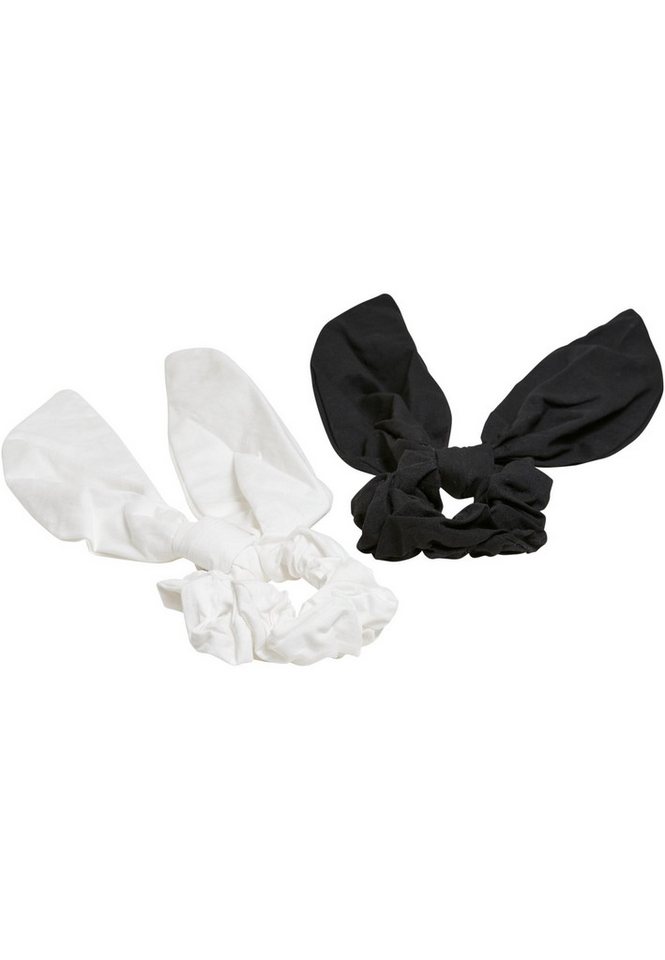 URBAN CLASSICS Schmuckset Urban Classics Unisex Scrunchies With XXL Bow 2-Pack (1-tlg) von URBAN CLASSICS