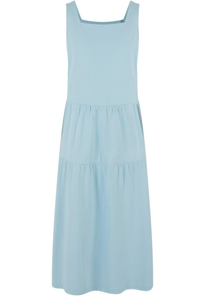 URBAN CLASSICS Shirtkleid Urban Classics Damen Girls 7/8 Length Valance Summer Dress (1-tlg) von URBAN CLASSICS