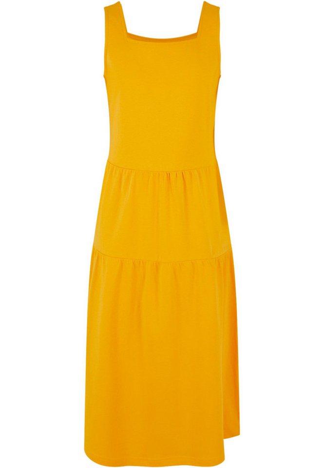 URBAN CLASSICS Shirtkleid Urban Classics Damen Girls 7/8 Length Valance Summer Dress (1-tlg) von URBAN CLASSICS