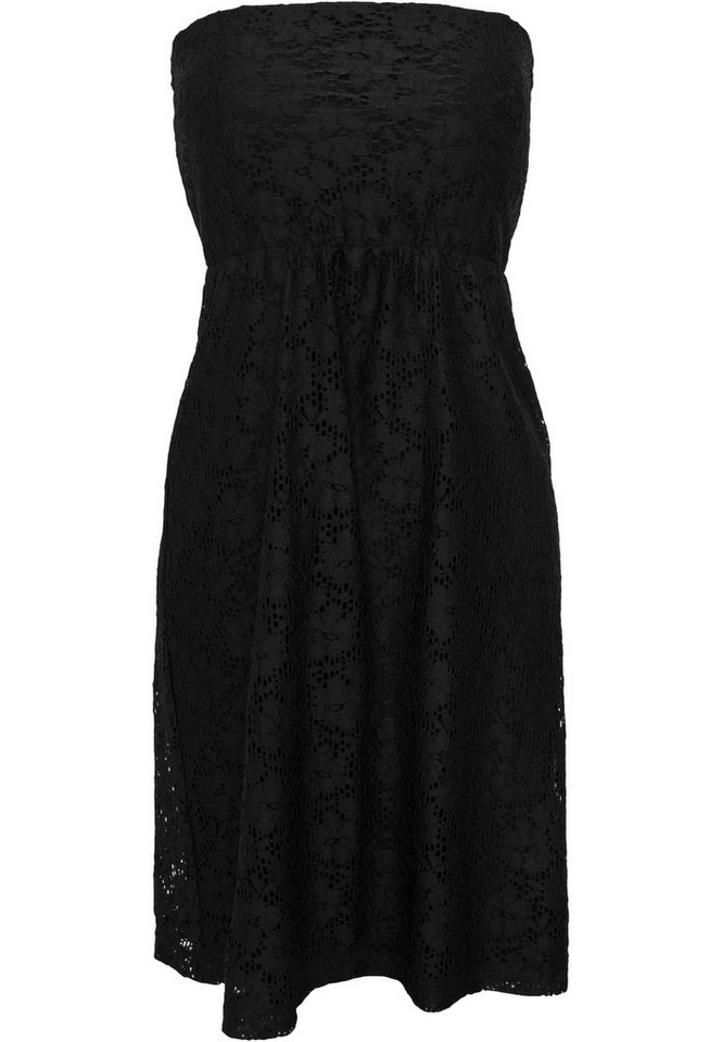 URBAN CLASSICS Shirtkleid Urban Classics Damen Ladies Laces Dress (1-tlg) von URBAN CLASSICS