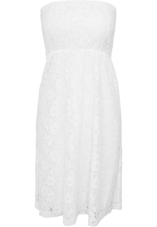 URBAN CLASSICS Shirtkleid Urban Classics Damen Ladies Laces Dress (1-tlg) von URBAN CLASSICS