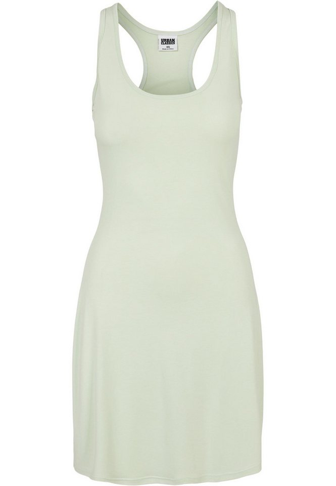 URBAN CLASSICS Shirtkleid Urban Classics Damen Ladies Modal Short Racer Back Dress (1-tlg) von URBAN CLASSICS
