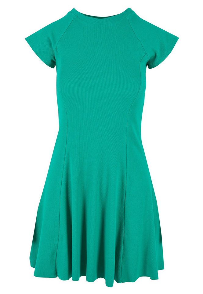 URBAN CLASSICS Shirtkleid Urban Classics Damen Ladies Skater Rib Dress (1-tlg) von URBAN CLASSICS