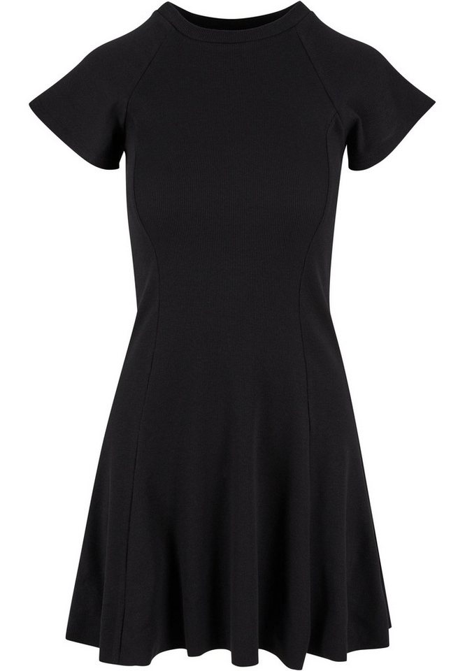 URBAN CLASSICS Shirtkleid Urban Classics Damen Ladies Skater Rib Dress (1-tlg) von URBAN CLASSICS