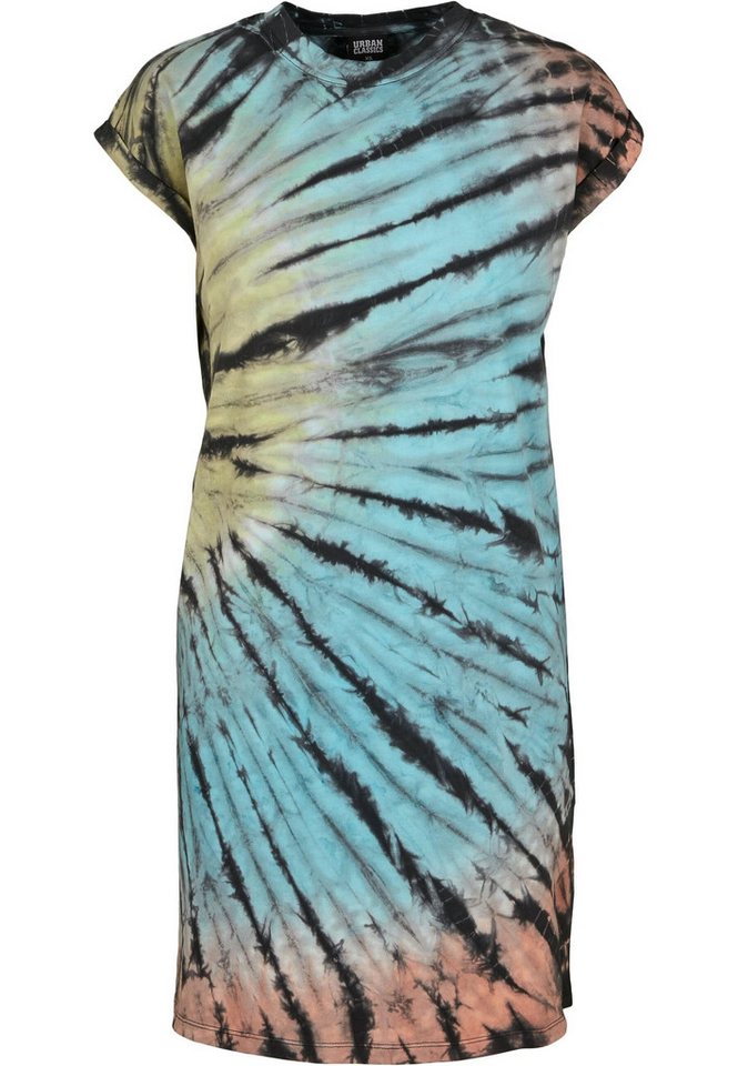 URBAN CLASSICS Shirtkleid Urban Classics Damen Ladies Tie Dye Dress (1-tlg) von URBAN CLASSICS