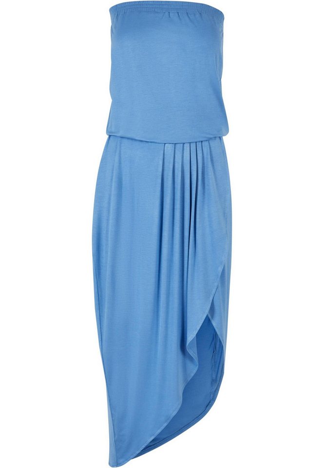 URBAN CLASSICS Shirtkleid Urban Classics Damen Ladies Viscose Bandeau Dress (1-tlg) von URBAN CLASSICS
