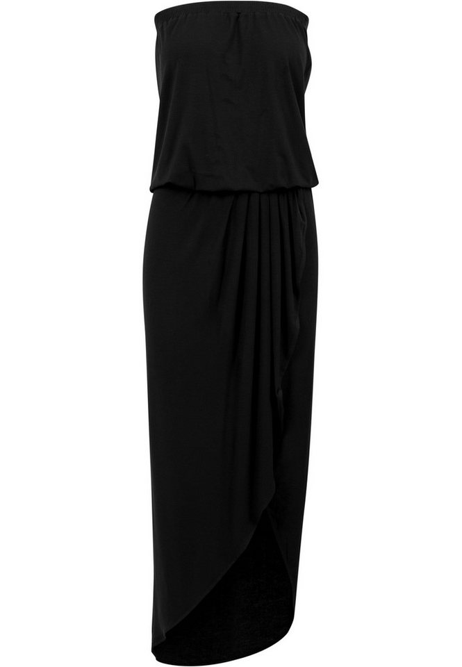 URBAN CLASSICS Shirtkleid Urban Classics Damen Ladies Viscose Bandeau Dress (1-tlg) von URBAN CLASSICS
