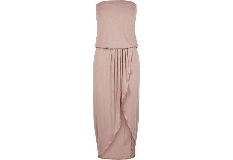 URBAN CLASSICS Shirtkleid Urban Classics Damen Ladies Viscose Bandeau Dress von URBAN CLASSICS