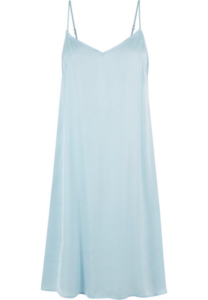 URBAN CLASSICS Shirtkleid Urban Classics Damen Ladies Viscose Satin Slip Dress (1-tlg) von URBAN CLASSICS