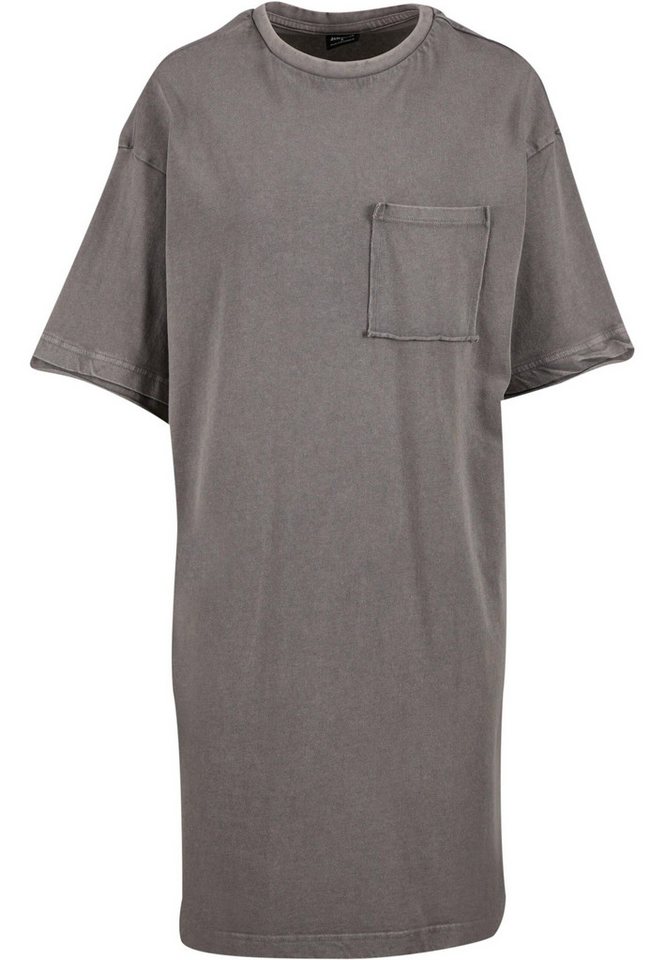 URBAN CLASSICS Shirtkleid Urban Classics Ladies Washed Jersey T-Shirt Dress (1-tlg) von URBAN CLASSICS