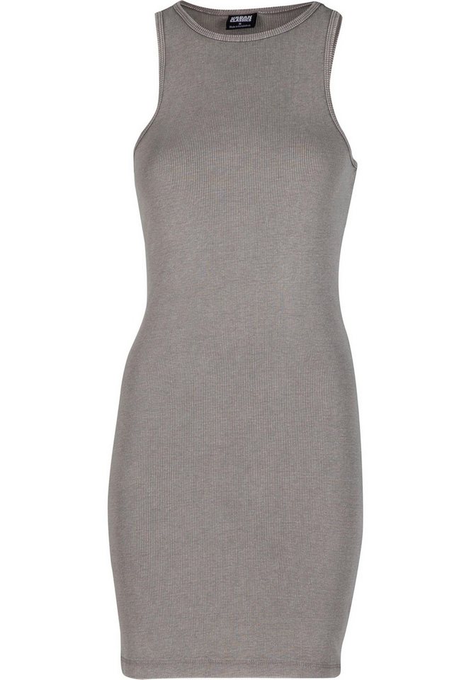 URBAN CLASSICS Shirtkleid Urban Classics Ladies Washed Rib Jersey Dress (1-tlg) von URBAN CLASSICS