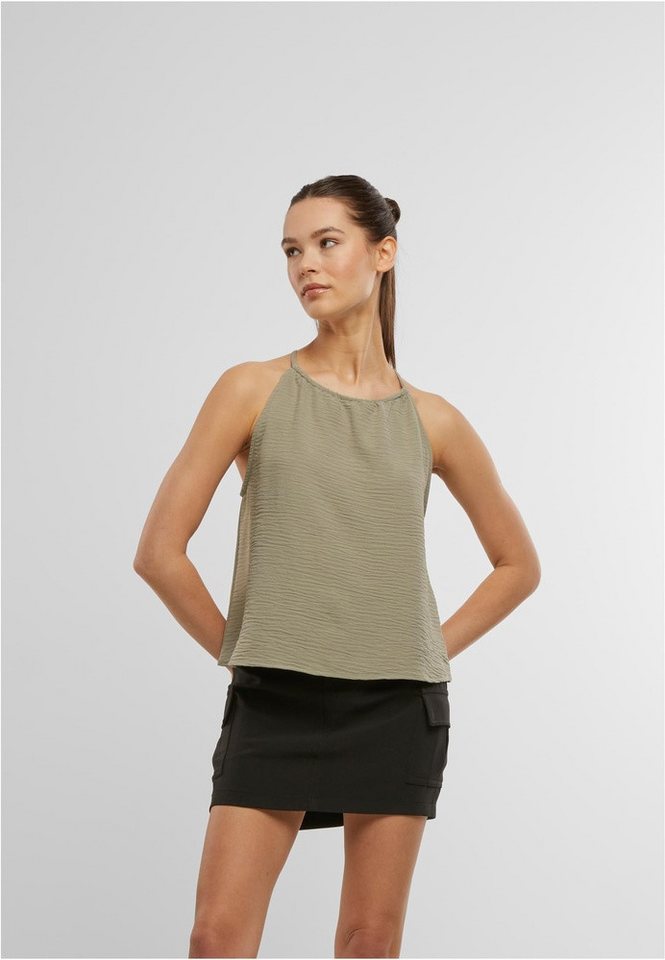 URBAN CLASSICS Shirttop Ladies Structured Top von URBAN CLASSICS