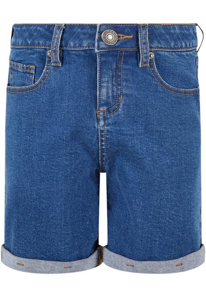 URBAN CLASSICS Shorts Urban Classics Damen Girls Organic Stretch Denim 5 Pocket Shorts (1-tlg) von URBAN CLASSICS