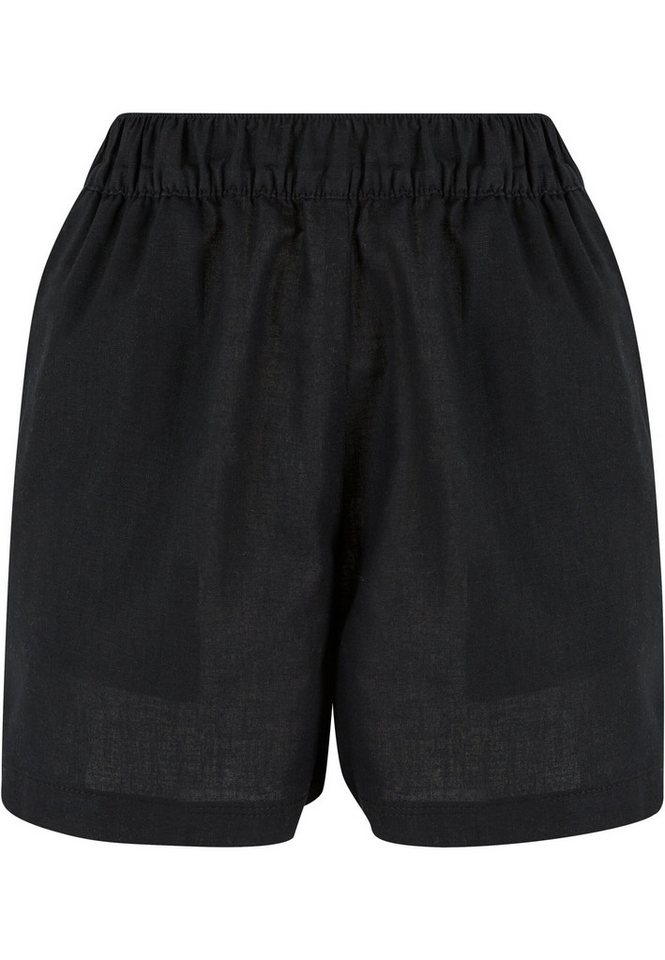 URBAN CLASSICS Shorts Urban Classics Damen Ladies Linen Mixed Boxer Shorts (1-tlg) von URBAN CLASSICS