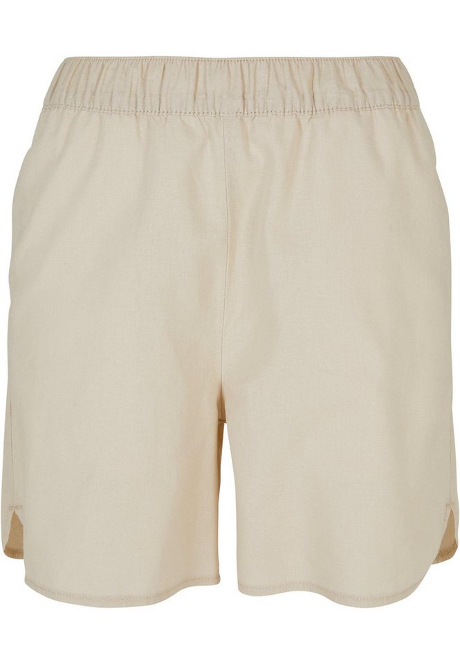 URBAN CLASSICS Shorts Urban Classics Damen Ladies Linen Mixed Shorts (1-tlg) von URBAN CLASSICS