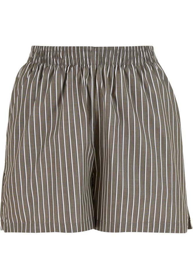 URBAN CLASSICS Shorts Urban Classics Damen Ladies Striped Shorts (1-tlg) von URBAN CLASSICS