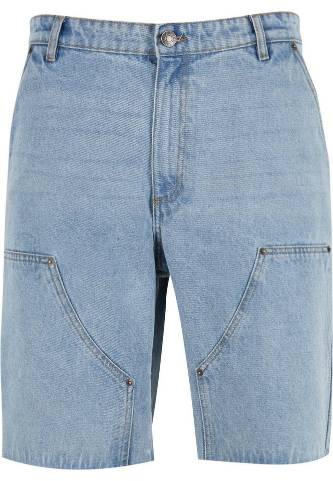 URBAN CLASSICS Shorts Urban Classics Open Edge Two Knee Denim Shorts (1-tlg) von URBAN CLASSICS