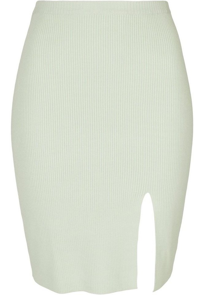 URBAN CLASSICS Sommerrock Urban Classics Damen Ladies Rib Knit Skirt (1-tlg) von URBAN CLASSICS