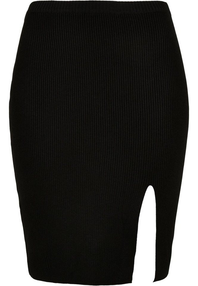 URBAN CLASSICS Sommerrock Urban Classics Damen Ladies Rib Knit Skirt (1-tlg) von URBAN CLASSICS
