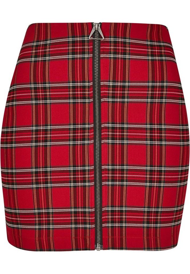 URBAN CLASSICS Sommerrock Urban Classics Damen Ladies Short Checker Skirt (1-tlg) von URBAN CLASSICS
