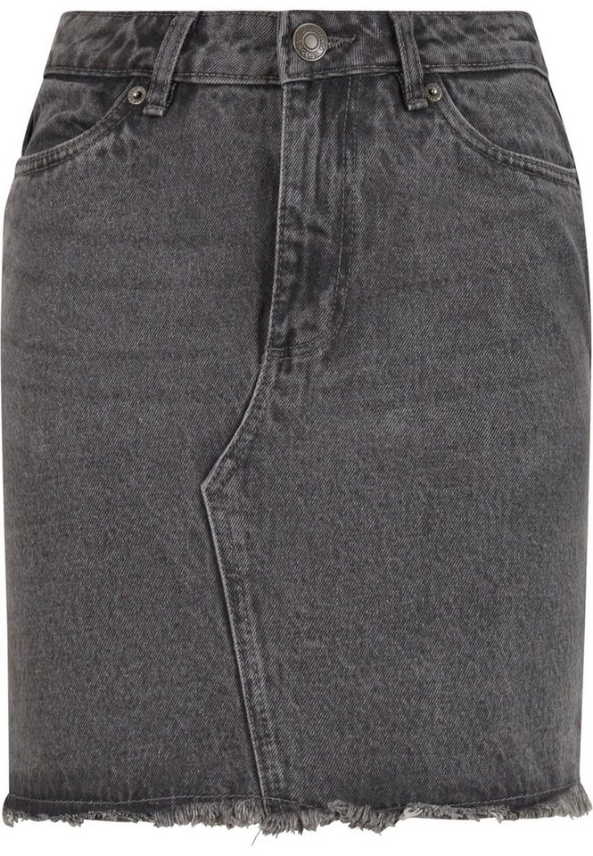 URBAN CLASSICS Sommerrock Urban Classics Ladies Heavy Mini Denim Skirt (1-tlg) von URBAN CLASSICS