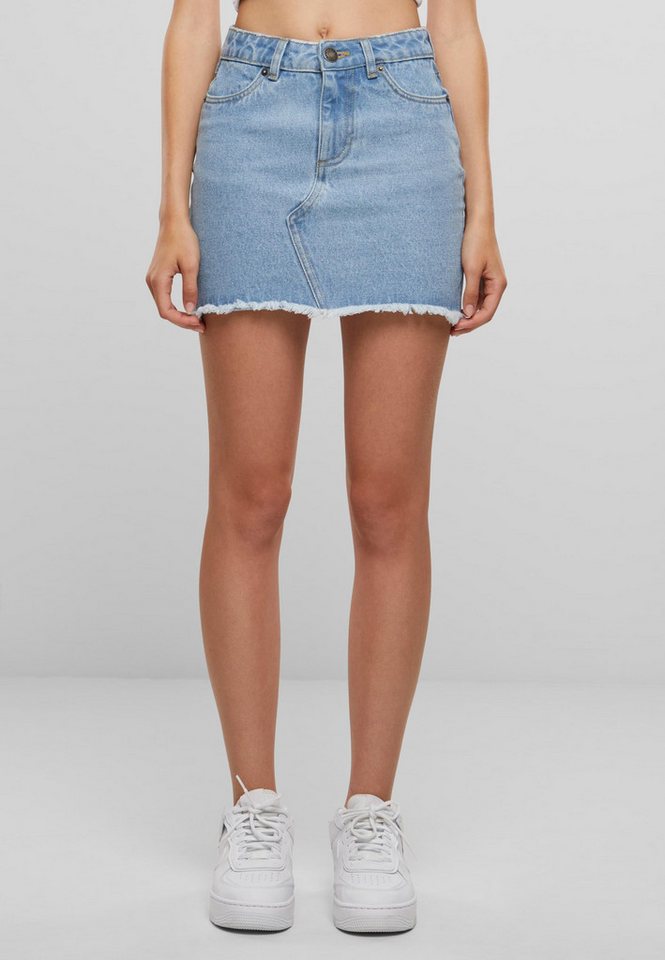 URBAN CLASSICS Sommerrock Urban Classics Ladies Heavy Mini Denim Skirt (1-tlg) von URBAN CLASSICS