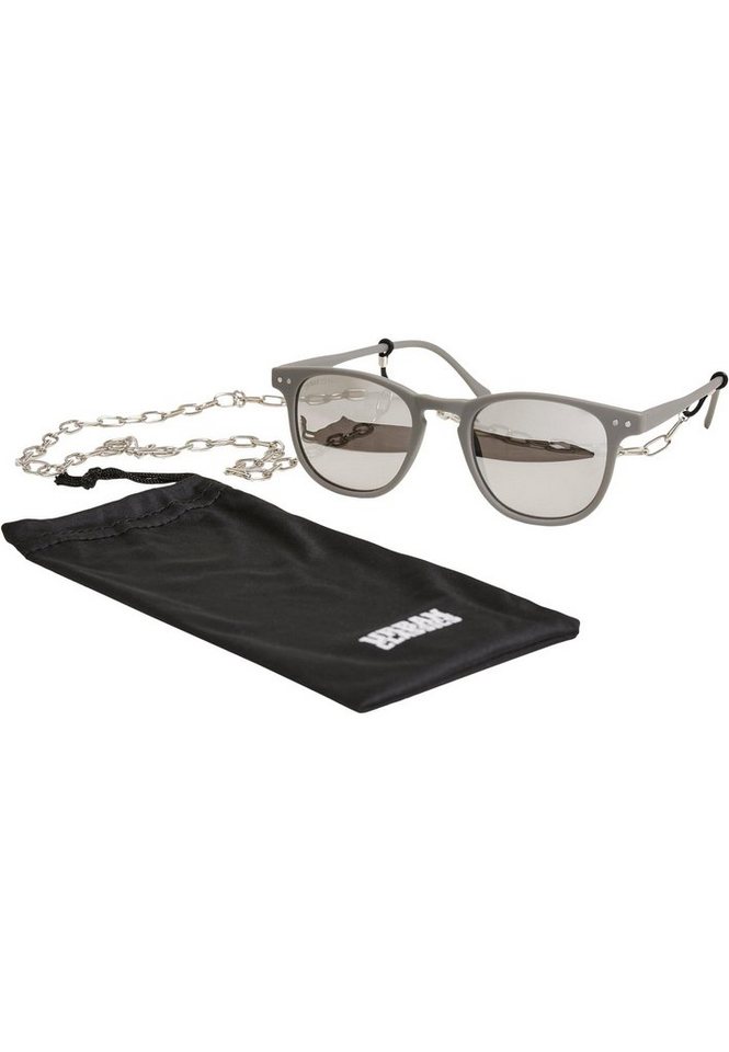 URBAN CLASSICS Sonnenbrille Urban Classics Unisex Sunglasses Arthur with Chain von URBAN CLASSICS