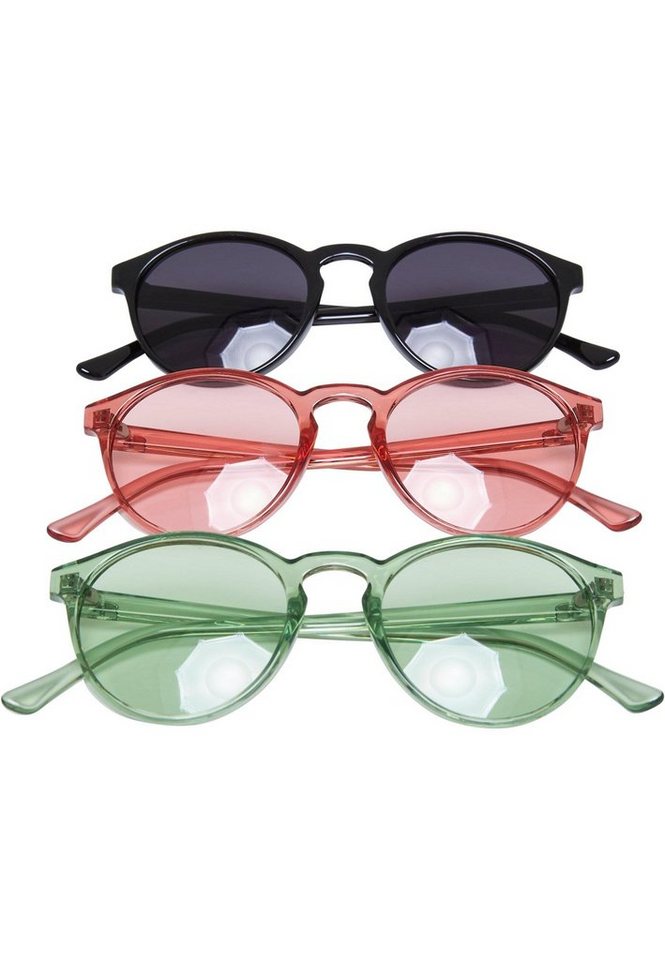URBAN CLASSICS Sonnenbrille Urban Classics Unisex Sunglasses Cypress 3-Pack von URBAN CLASSICS