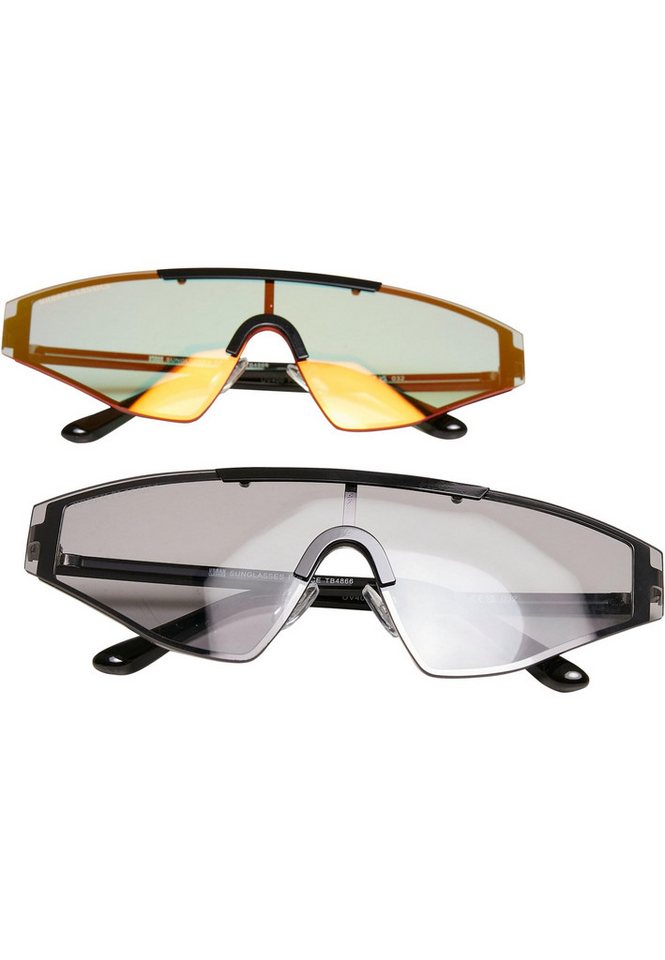 URBAN CLASSICS Sonnenbrille Urban Classics Unisex Sunglasses France 2-Pack von URBAN CLASSICS