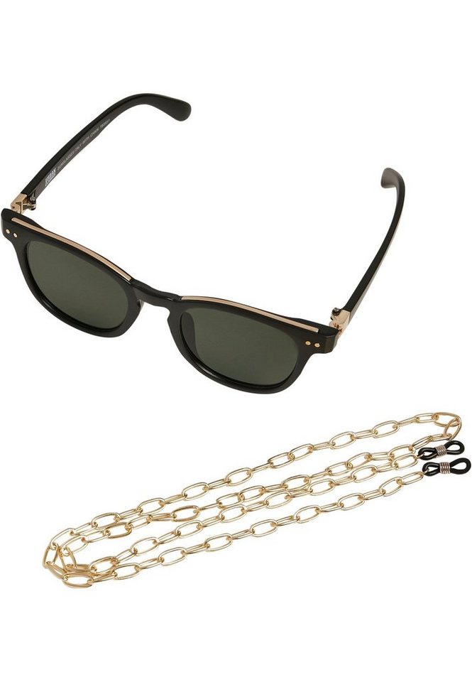 URBAN CLASSICS Sonnenbrille Urban Classics Unisex Sunglasses Italy with chain von URBAN CLASSICS
