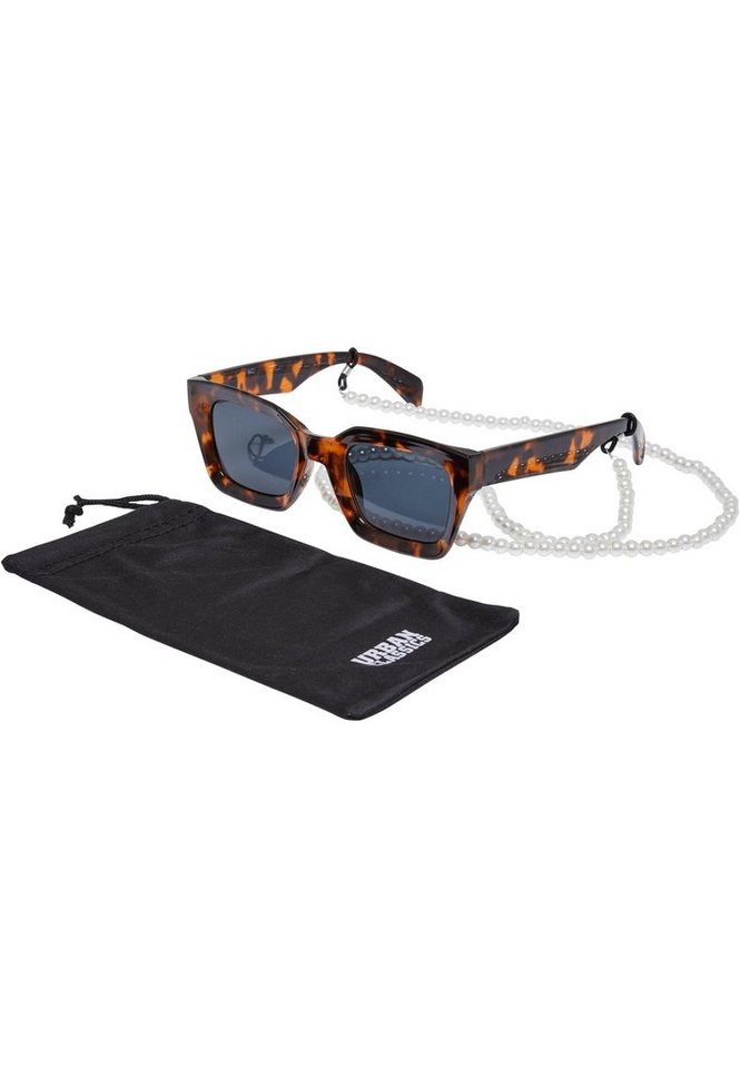 URBAN CLASSICS Sonnenbrille Urban Classics Unisex Sunglasses Poros With Chain von URBAN CLASSICS