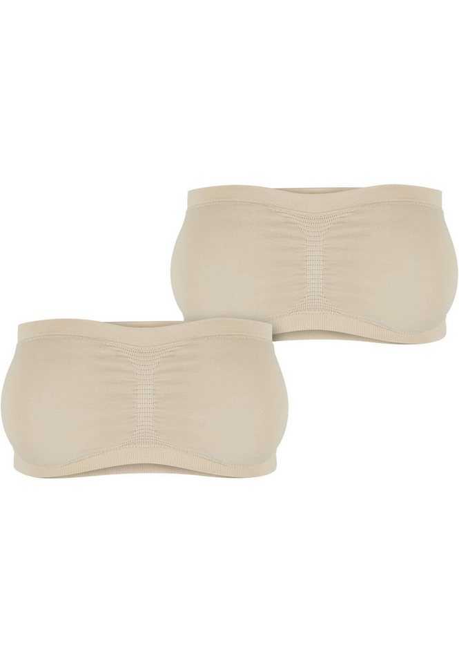 URBAN CLASSICS Sport-BH Urban Classics Damen Ladies Pads Bandeau 2-Pack URBAN CLASSICS Sport-BH Urban Classics Damen Ladies Pads Bandeau 2-Pack von URBAN CLASSICS