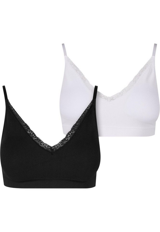 URBAN CLASSICS Sport-BH Urban Classics Ladies Padded Rip Bra 2-Pack URBAN CLASSICS Sport-BH Urban Classics Ladies Padded Rip Bra 2-Pack von URBAN CLASSICS