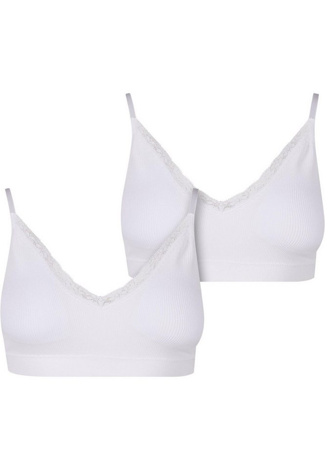 URBAN CLASSICS Sport-BH Urban Classics Ladies Padded Rip Bra 2-Pack URBAN CLASSICS Sport-BH Urban Classics Ladies Padded Rip Bra 2-Pack von URBAN CLASSICS