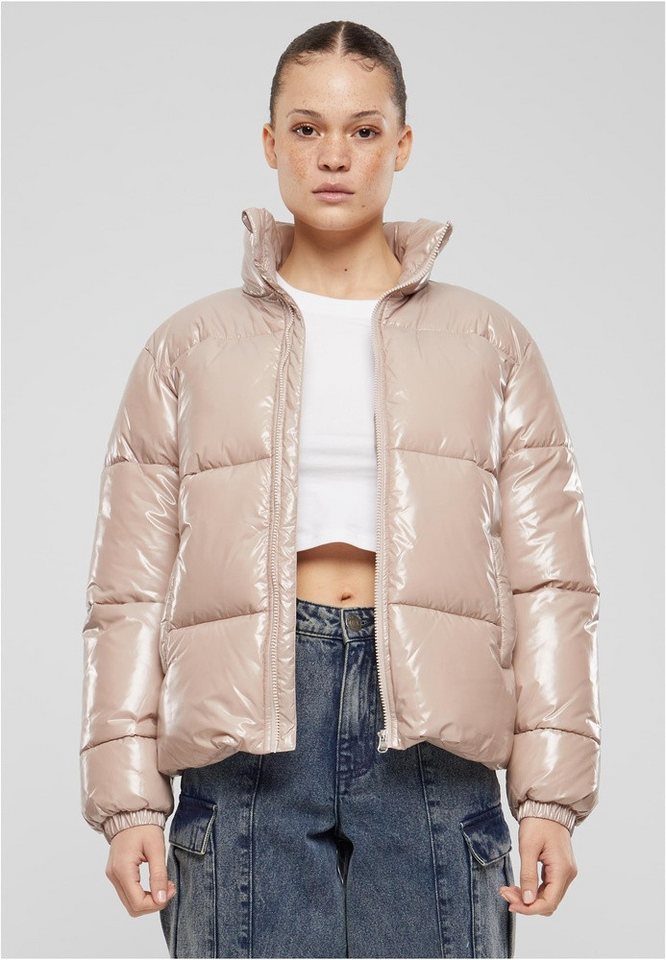 URBAN CLASSICS Steppjacke Ladies Recycled Short Shiny Puffer Jacket URBAN CLASSICS Steppjacke Ladies Recycled Short Shiny Puffer Jacket von URBAN CLASSICS