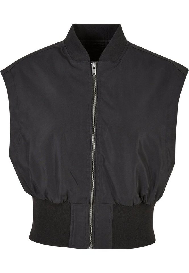 URBAN CLASSICS Steppweste Urban Classics Damen Ladies Recycled Short Bomber Vest (1-tlg) von URBAN CLASSICS