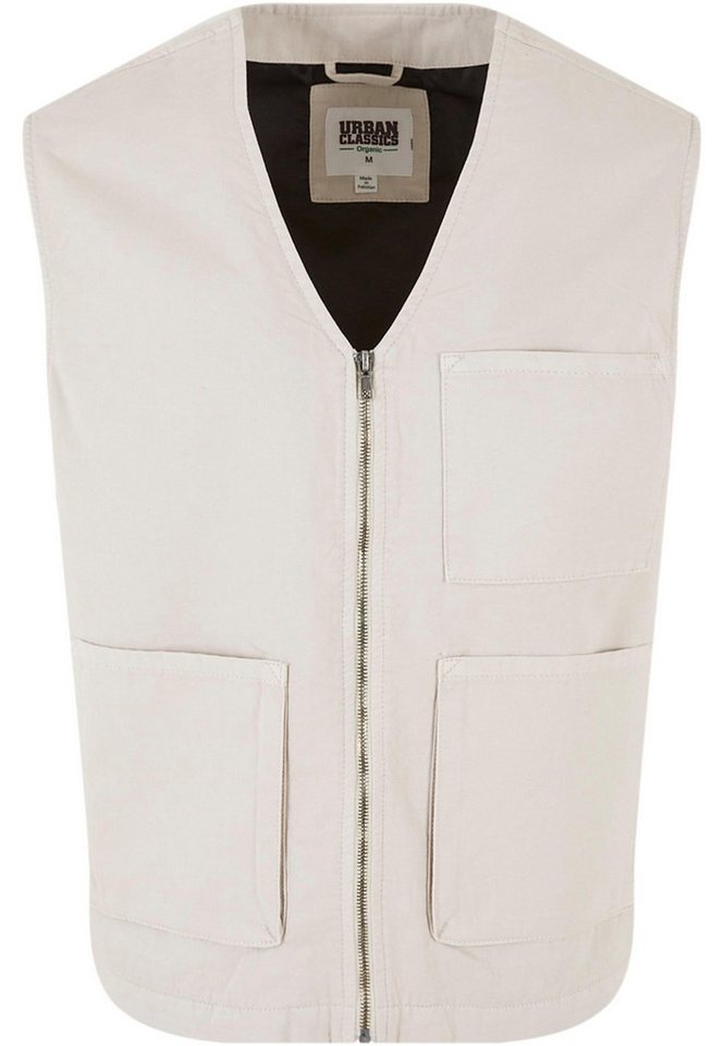URBAN CLASSICS Steppweste Urban Classics Herren Organic Cotton Vest (1-tlg) von URBAN CLASSICS