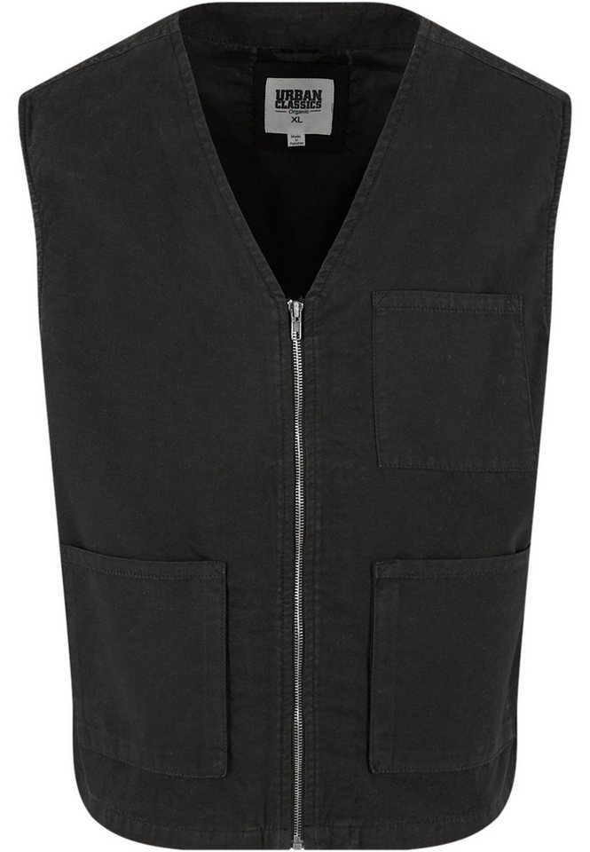 URBAN CLASSICS Steppweste Urban Classics Herren Organic Cotton Vest (1-tlg) von URBAN CLASSICS