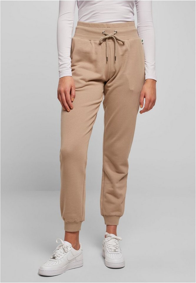 URBAN CLASSICS Stoffhose Damen Ladies Organic High Waist Sweat Pants (1-tlg) von URBAN CLASSICS