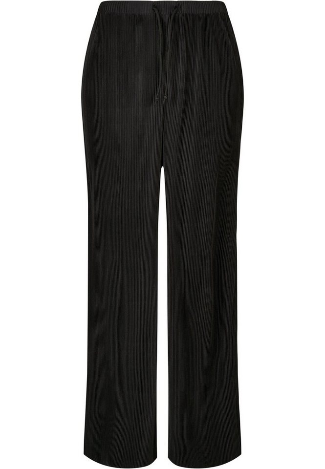 URBAN CLASSICS Stoffhose Urban Classics Damen Ladies Plisse Pants (1-tlg) von URBAN CLASSICS