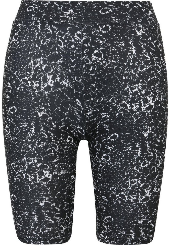 URBAN CLASSICS Stoffhose Urban Classics Damen Ladies AOP Cycle Shorts 2-Pack (1-tlg) von URBAN CLASSICS